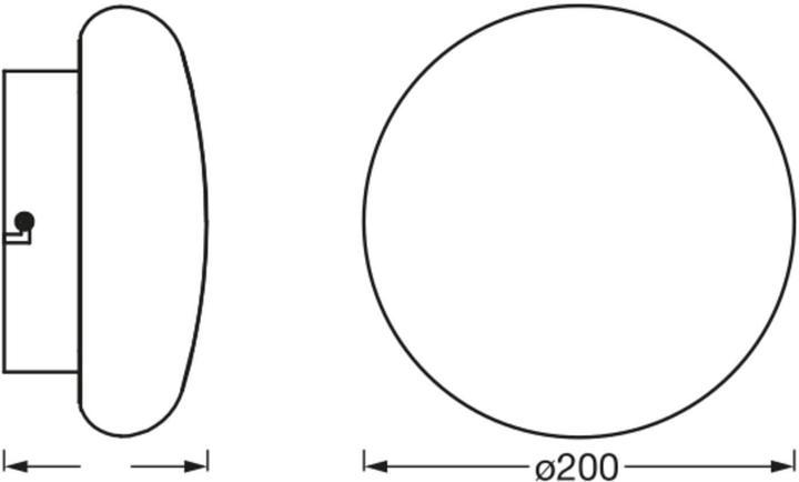 Produktbild Ledvance Smart+ Wifi Orbis Wall Aqua (1200 lm)