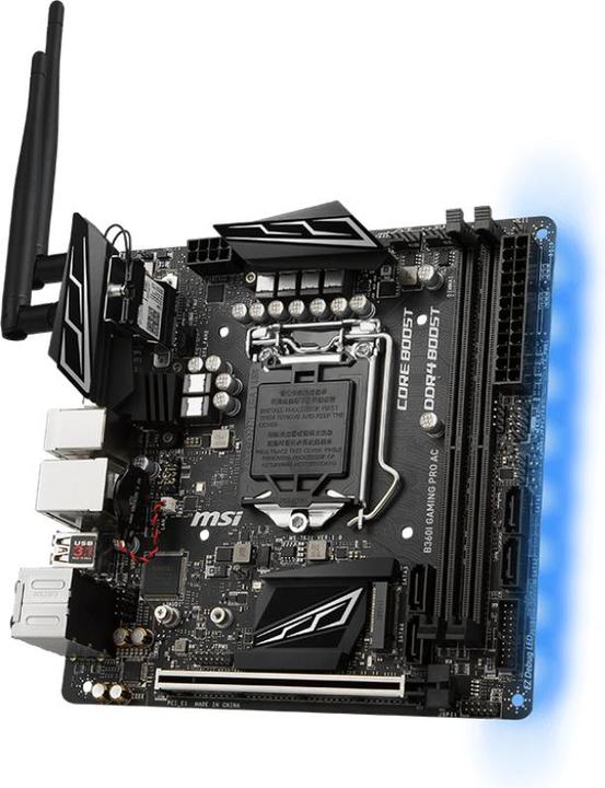 Actual product image MSI B360I Gaming Pro AC (LGA 1151, Intel B360, Mini-ITX)