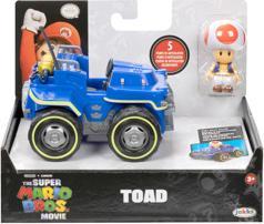 Image du produit Jakks Pacific Super Mario Movie - Figure w/ Kart - Mario (6 cm) (417684)