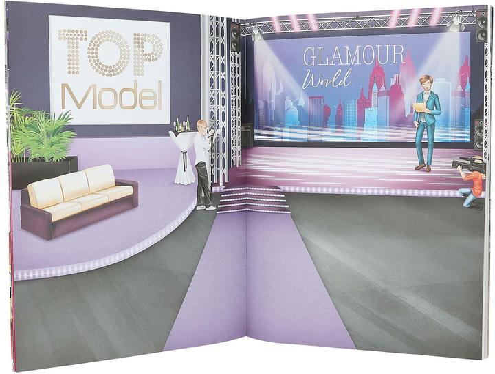 Actual product image Magni DEPESCHE TOPModel Sticker World Glamour