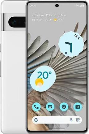 Produktbild Google Pixel 7 Pro (128 GB, Weiss, 6.70", SIM + eSIM, 50 Mpx, 5G)