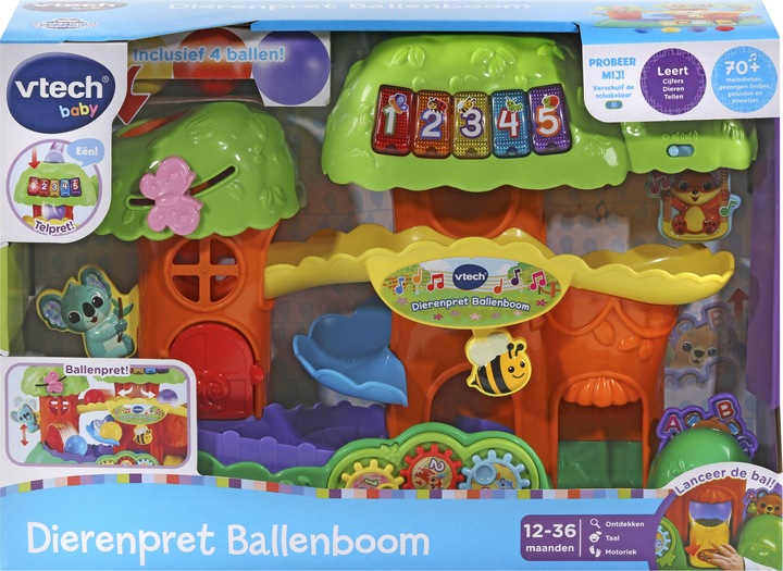 Actual product image VTech Dierenpret Ballenboom