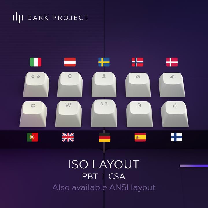 Produktbild Dark Project Dpkb Violet  87 Iso (87 Tasten)