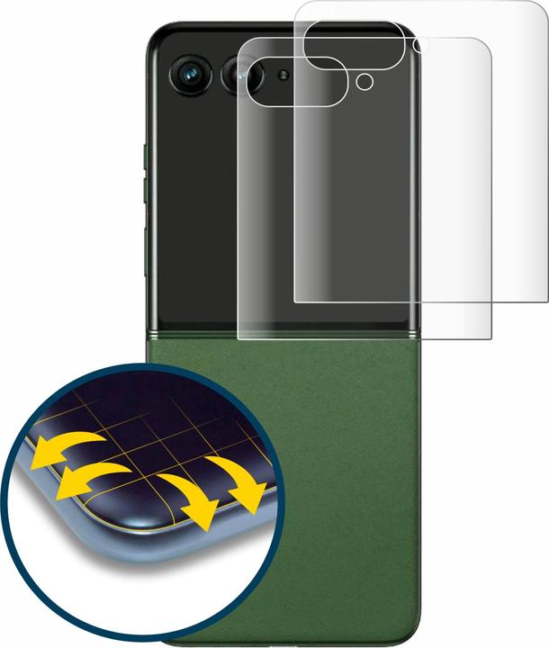 Produktbild BROTECT Full-Screen Displayschutz (2 Stück, Motorola Razr 50 Ultra)