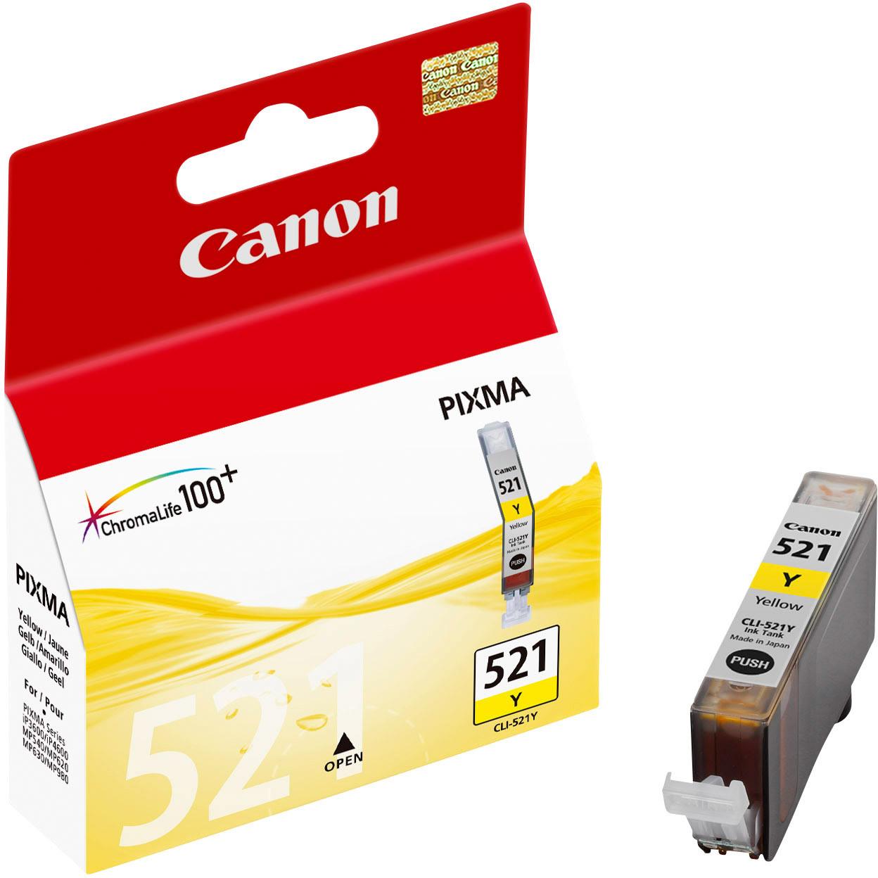 Canon, Druckerpatrone, Cli-521y (Y)
