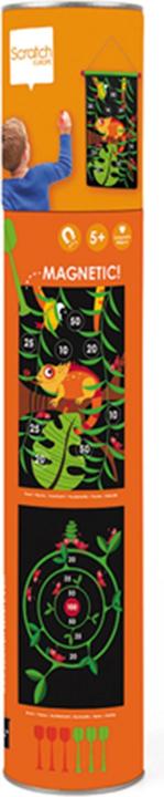 Scratch Dart Game Jungle, grande (Inglese, Spagnolo, Italiano, Tedesco, Francese, Olandese)