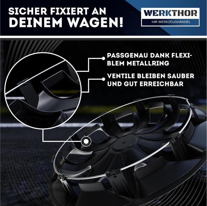 Image du produit Werkthor Radzierblende 4er Set 15 (4 pièce(s), 15")