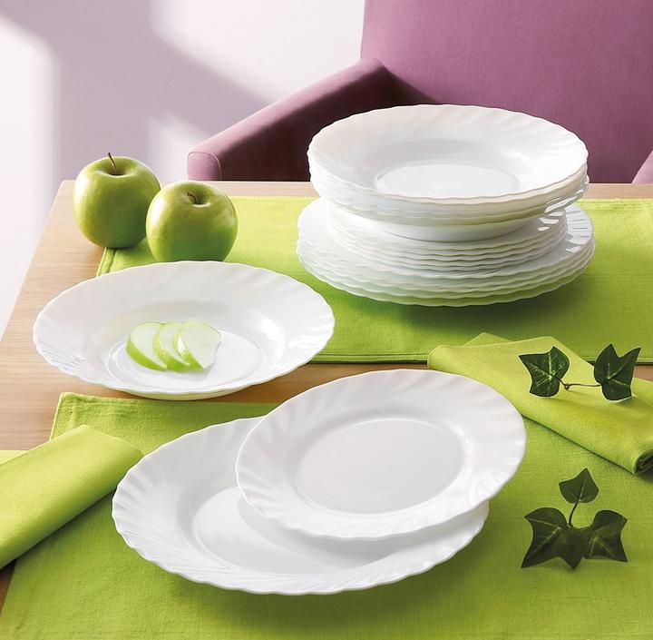 Actual product image Arcoroc Trianon plate deep plain, - ( piece) (1x, 22.50 cm)