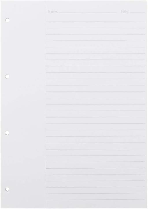 Actual product image Oxford 5-pack of A4 examination pad, ruled with margin (A4, Lined, No binding)