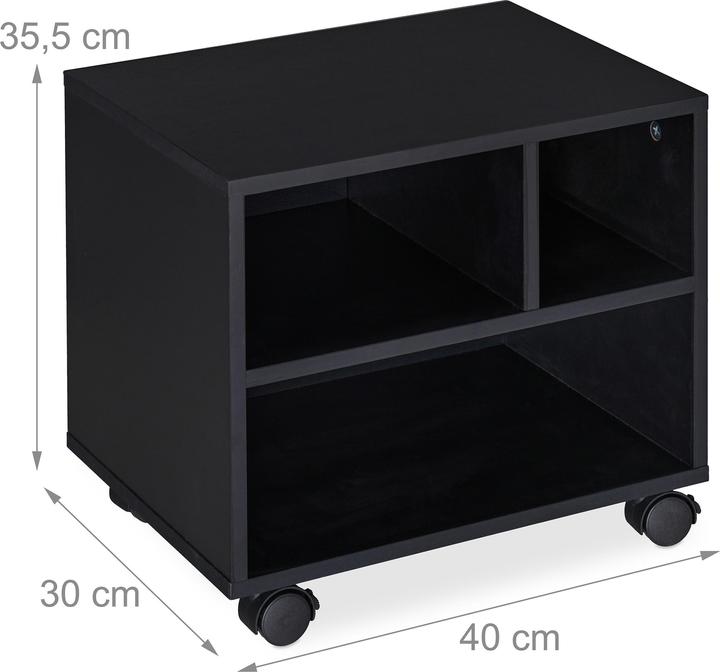 Produktbild Relaxdays Rollcontainer (40 x 30 x 35.5 cm)