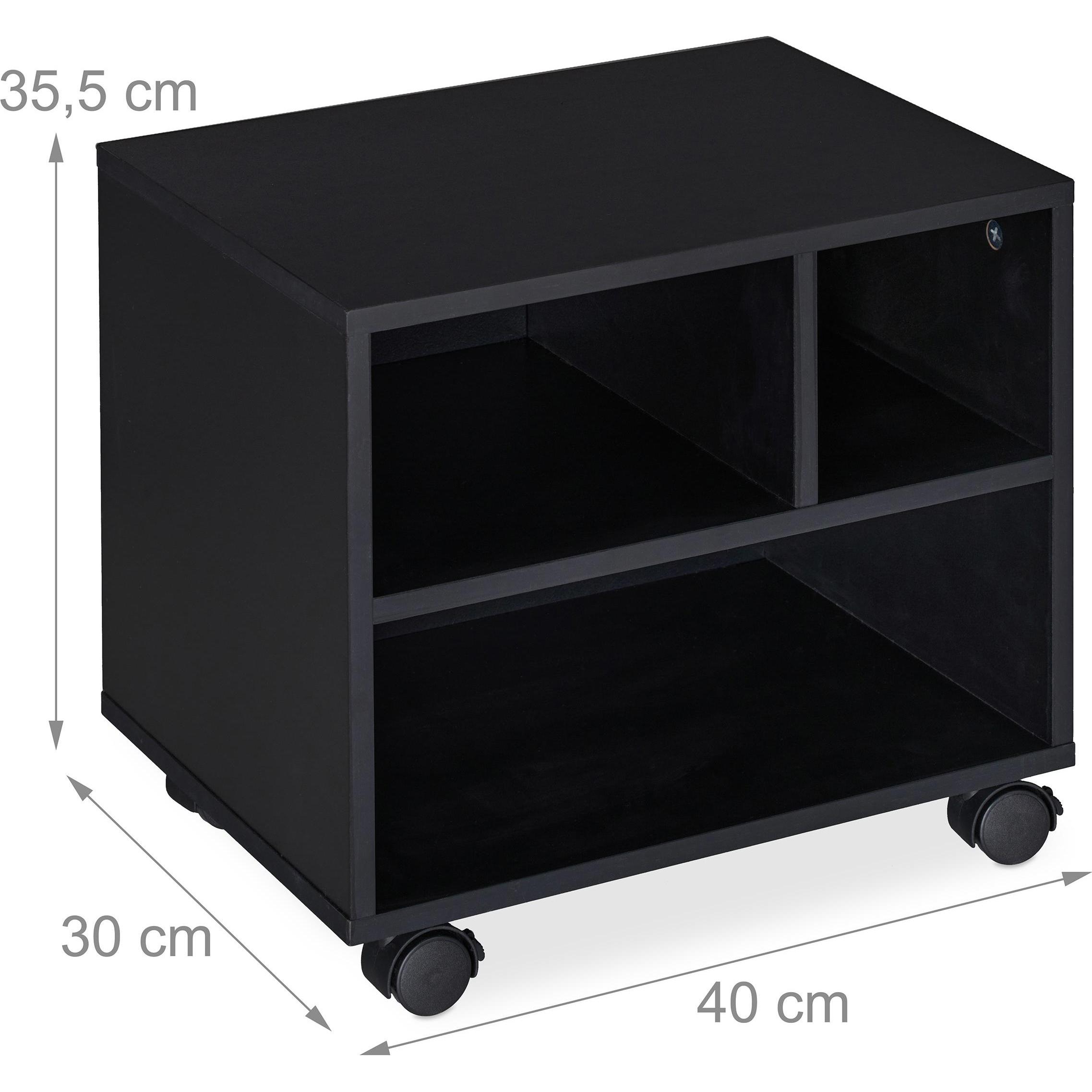 Thumbnail - Relaxdays, Rollcontainer, Rollcontainer (40 x 30 x 35.5 cm)