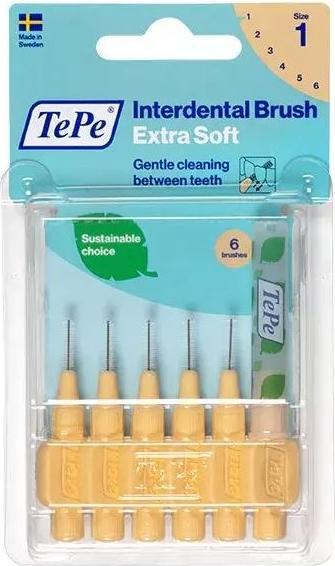 Immagine prodotto TePe Interdental Brush 0.45mm x-soft orange (6 x, 0.45 mm)