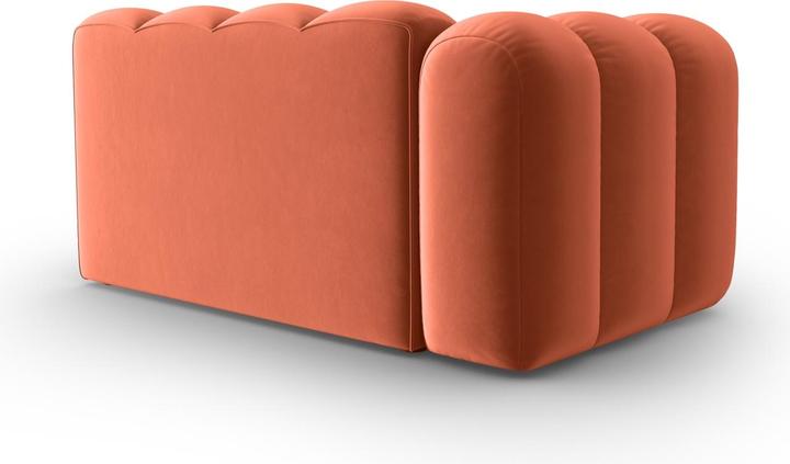 Image du produit Micadoni Canapé Modulable Gauche en Velours, "Lupine", 2 Places, 145x95x70Fabriqué en Europe (2 places)