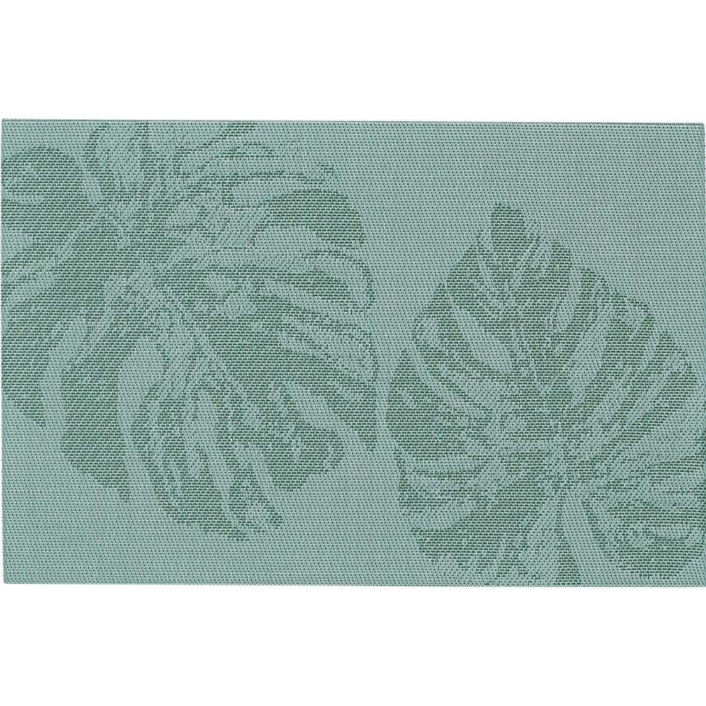 Zeller Present, Tovagliette, Tovaglietta "Foglia di Monstera", plastica, verde (1 pz., 45 x 30 cm)