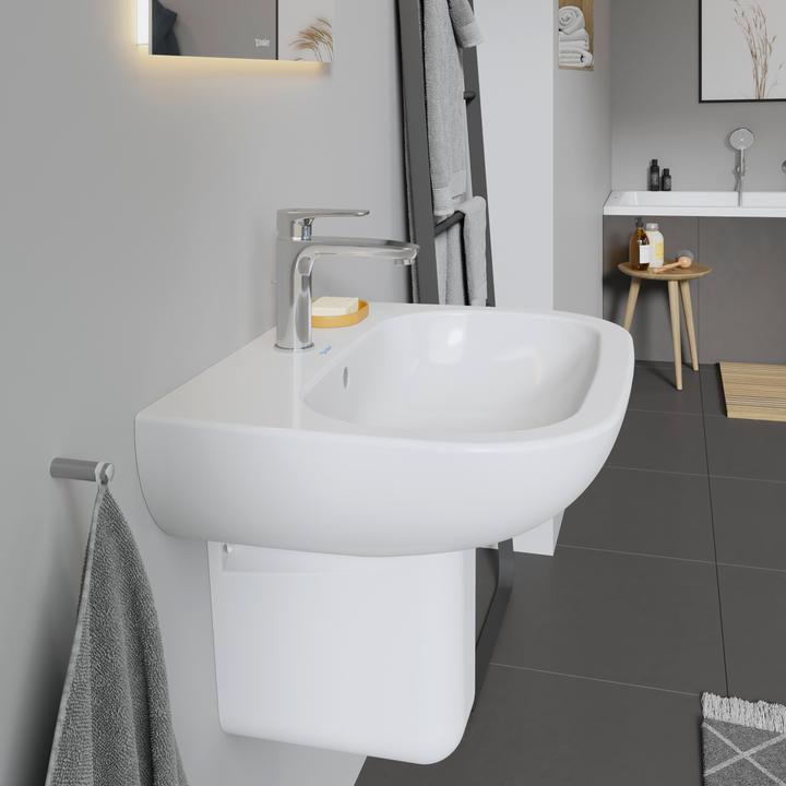 Image du produit Duravit Plan de toilette D-Code 60 cm blanc 2310600000 (460 mm, 600 mm)