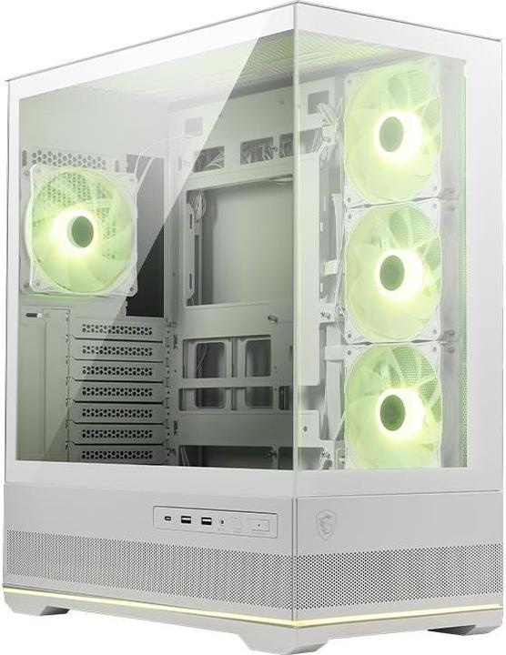 Produktbild MSI GEH Midi MAG PANO 110R PZ WHITE (ATX, mATX, Mini-ITX)