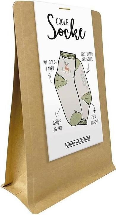 Actual product image Coole Socke Weihnachten, Fröhliche Weihnachtszeit (36 - 40)