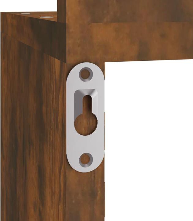 Immagine prodotto vidaXL Wand-Eckregal (20 x 20 x 127.50 cm)