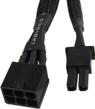 Produktbild Phobya PCI-E Stromadapter 6pin (30 cm, 6 pin PCI-Express)