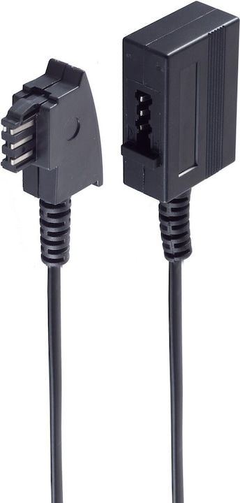 Produktbild Shiverpeaks ®-BASIC-S--Telefon-Verlängerung, TAE F-Stecker auf TAE F-Kupplung, 15m