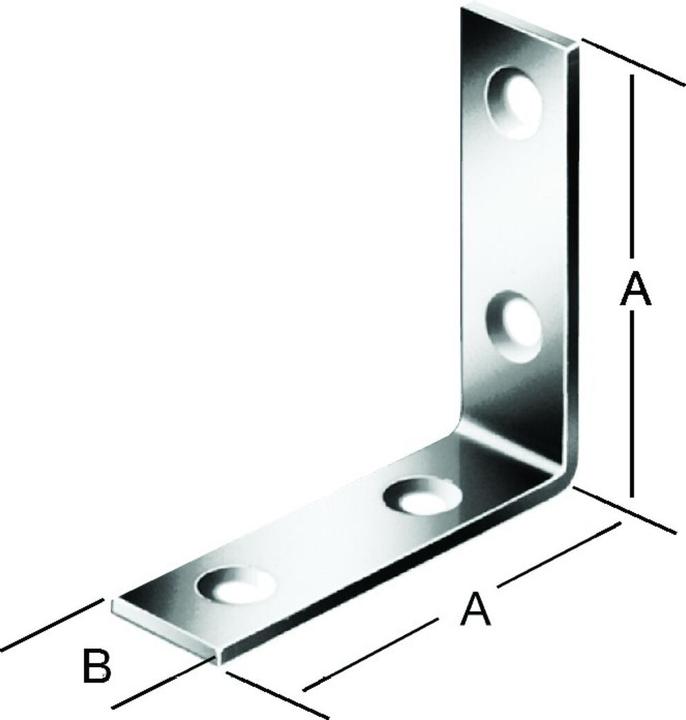 Actual product image Pferd Werkzeuge Vormann chair angle 60X18 mm galvanised.