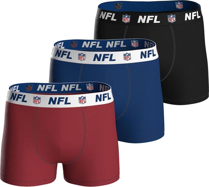 Barefoot NFL Shield 3pk Boxers S