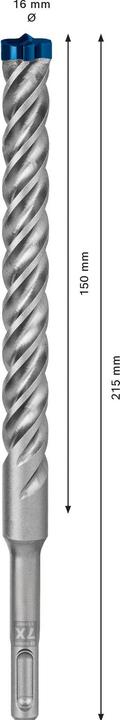 Produktbild Bosch Professional Zubehör EXPERT SDS plus-7X Hammerbohrer, 16 x 150 x 215 mm (16 Millimeter)
