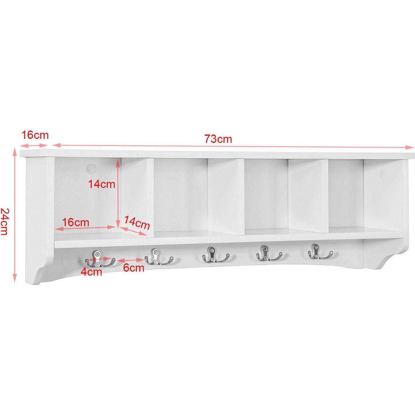 Thumbnail - SoBuy, Garderobe + Kleiderhaken, Fox