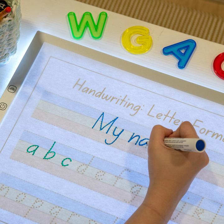 Actual product image TickiT Light panel with color change for children - rectangular A3 - (size 46 x 34 cm)
