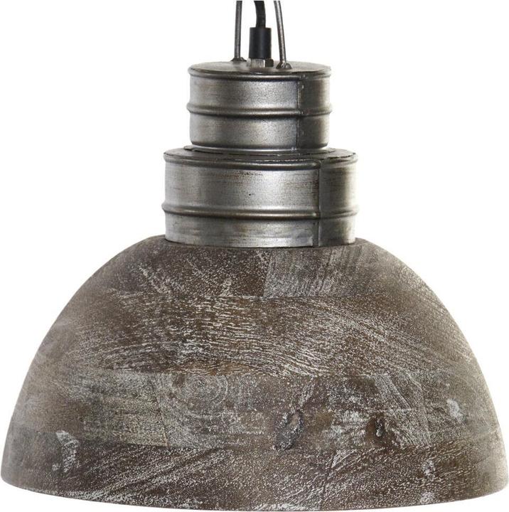 Produktbild Esprit Deckenlampe Home Metall Mango-Holz 25 W 29 x 29 x 28 cm (E27)