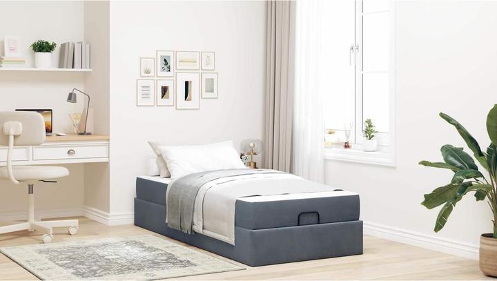 Actual product image vidaXL Storage bed (90 x 190 cm)
