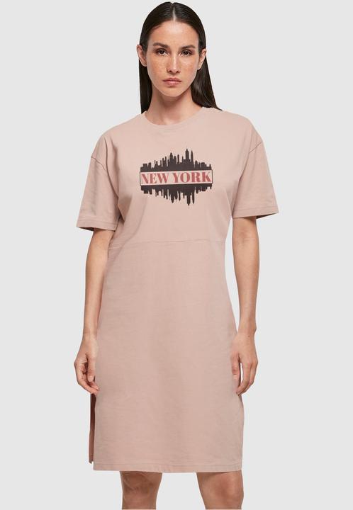 Produktbild Merchcode Ladies New York Organic Oversized Slit Tee Dress - 118833 (L)