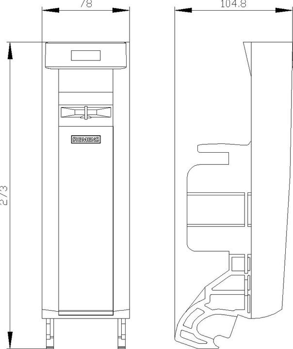 Image du produit Siemens Pièce de commutation Accessoires 3NP1951-1GA00