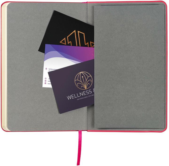 Produktbild Kolma Notizbuch Smooth A6 blanko pink (A6, Blanko, Weicher Einband)