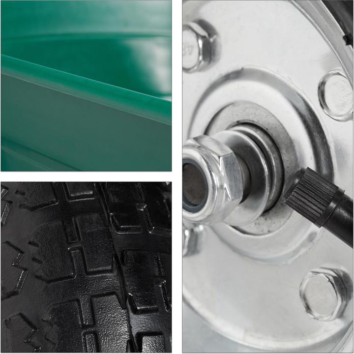 Actual product image Relaxdays Garden Dump Cart (200 kg)