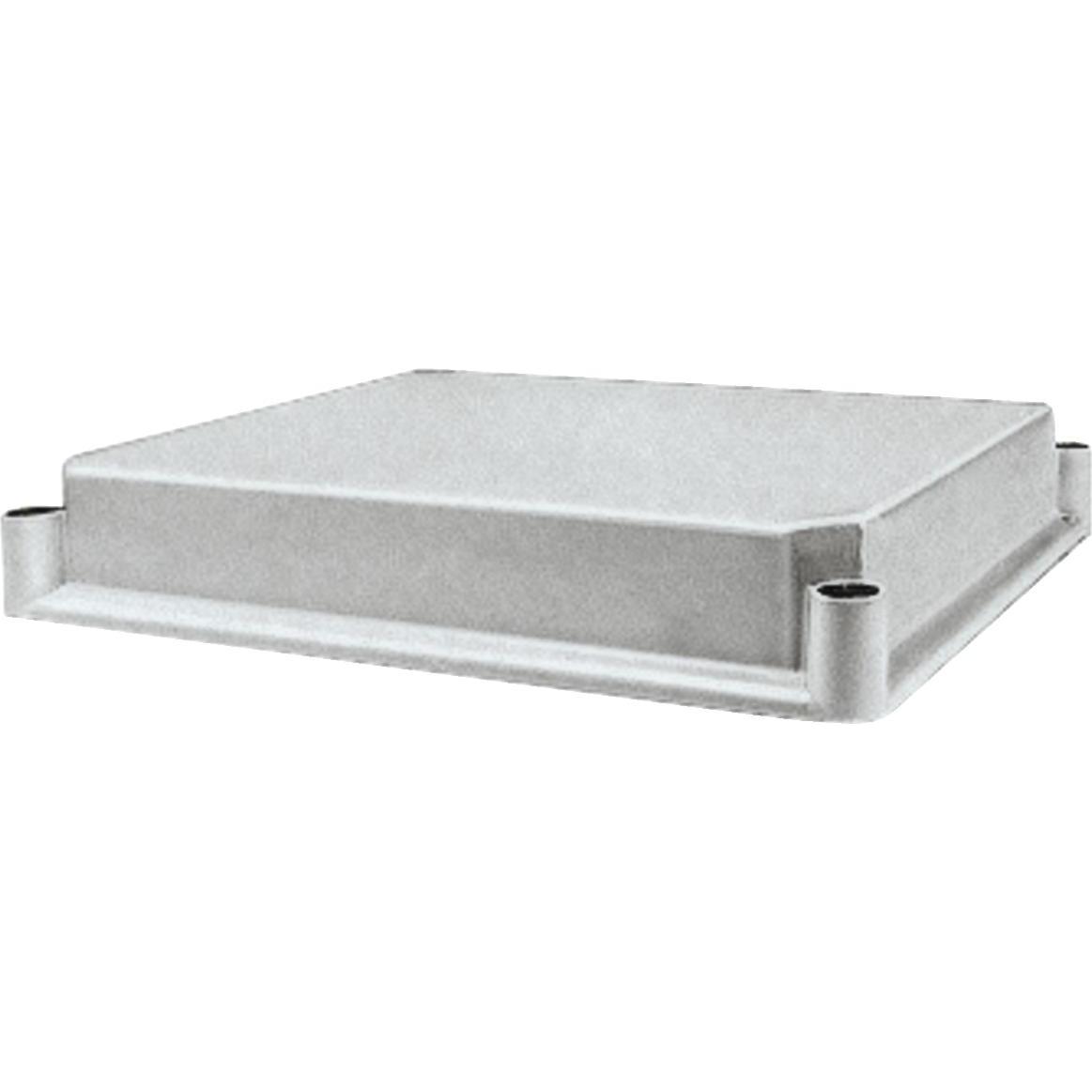 Schneider Electric OPAQUE PC PLS COVER 18X27X4.5 (Diverse), Elektronikzubehör + Gehäuse, Grau