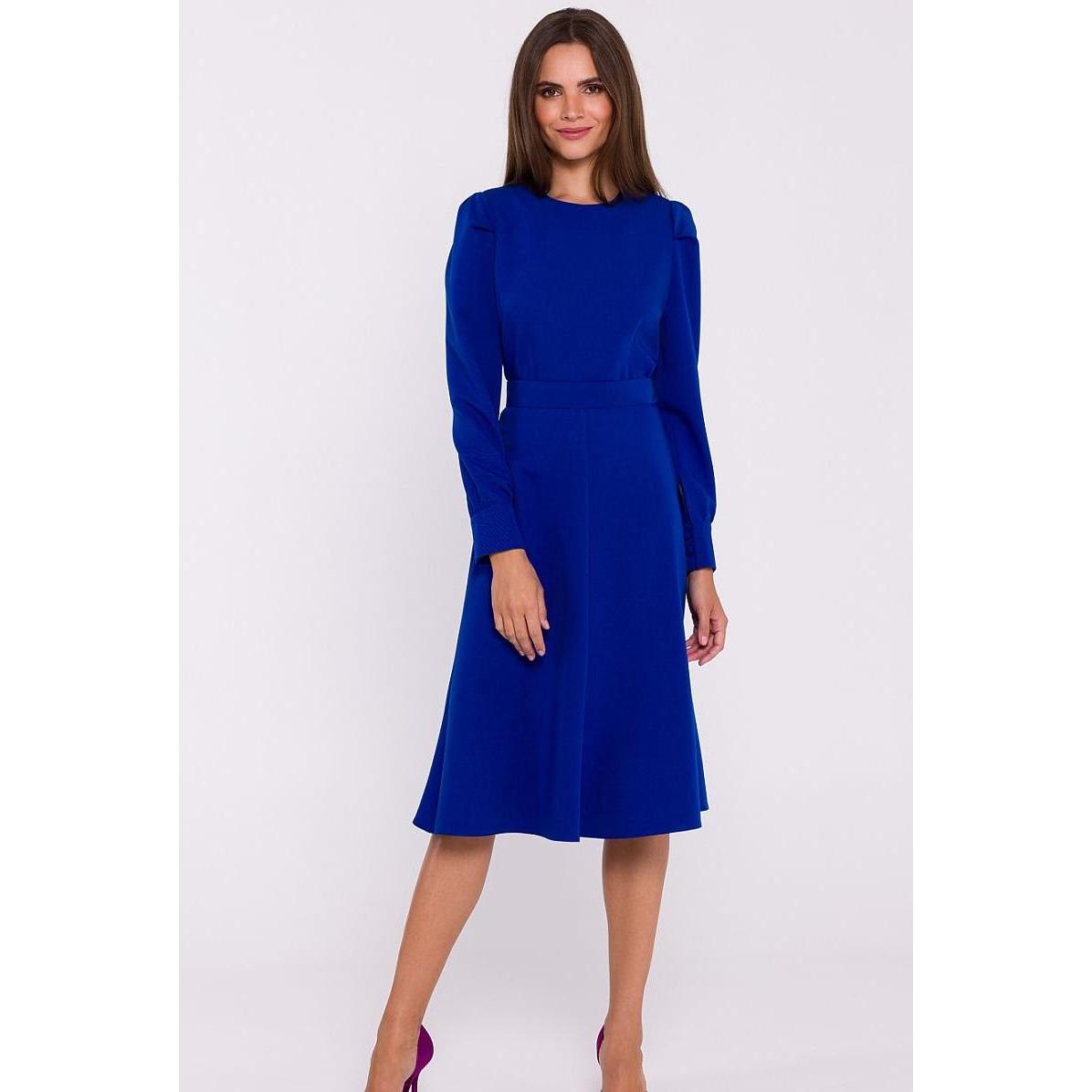 Stylove, Damen, Kleider, Alltagskleid, Blau, (S)
