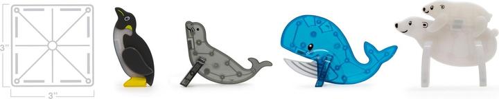 Produktbild Magna-Tiles Arktische-Tiere Set