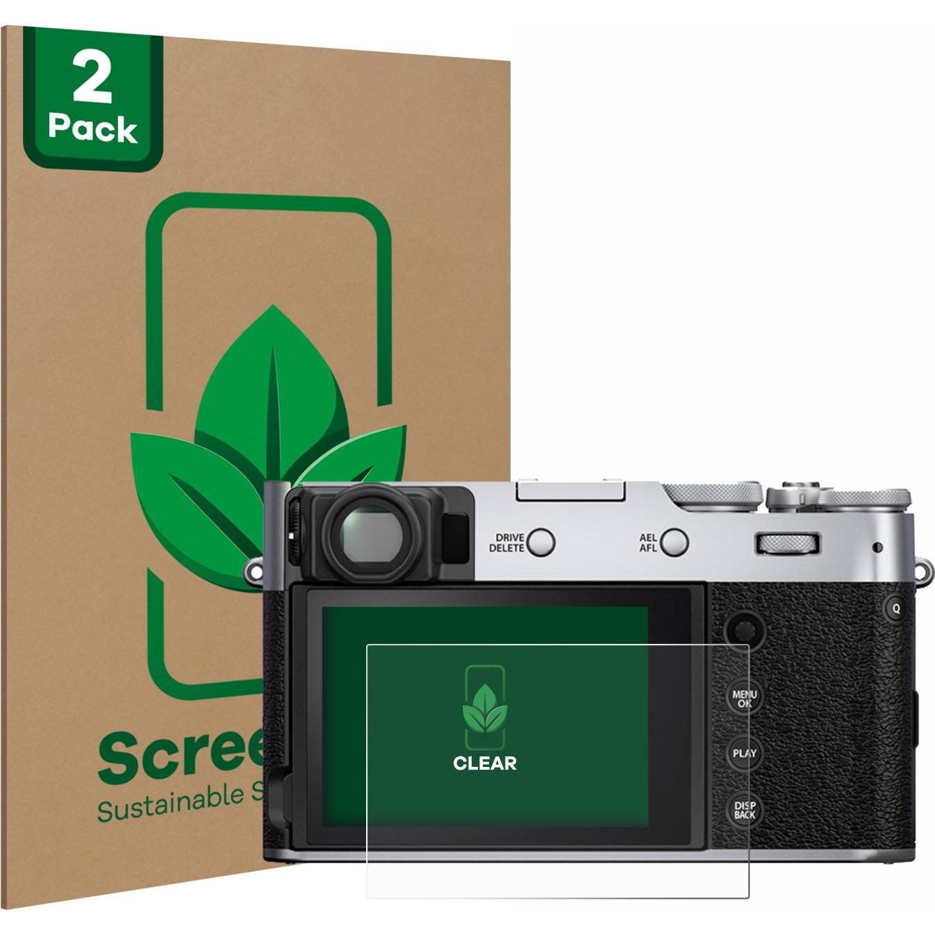 Thumbnail - ScreenLeaf Schutzfolie nachhaltiger Displayschutz Displayschutzfolie Folie Klar Transparent (Displayschutz, X100V), Kame...