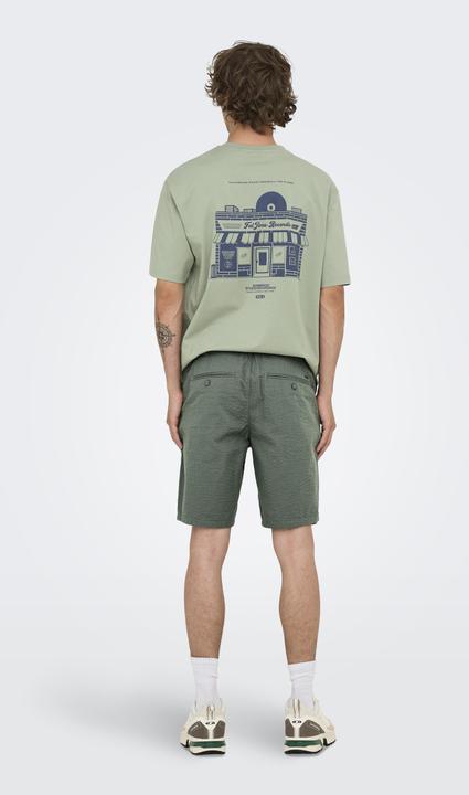 Image du produit Only & Sons Onsleo Life 0009 Seersucker Shorts Noos (XL)