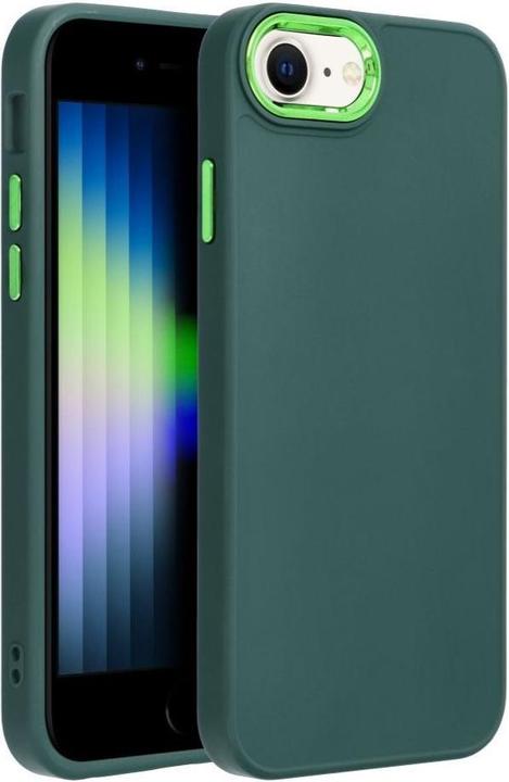 Actual product image OEM Back panel cover FRAME Case for IPHONE 7 / 8 / SE 2020 / SE 2022 green (Apple iPhone 7)