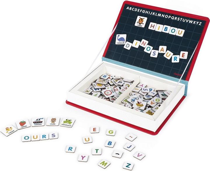 Image du produit Janod Alphabet des livres magnétiques (Français, 2 - 8 Années)