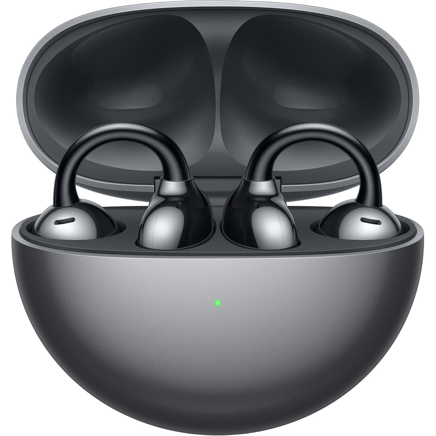 Huawei FreeClip (Digitale Geräuschunterdrückung, 24 h, Kabellos), Kopfhörer, Schwarz