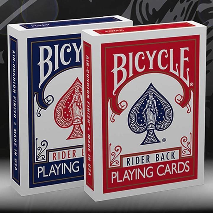 Image du produit Megagic Cartes Bicycle rouges ou bleues (Allemand, Anglais)