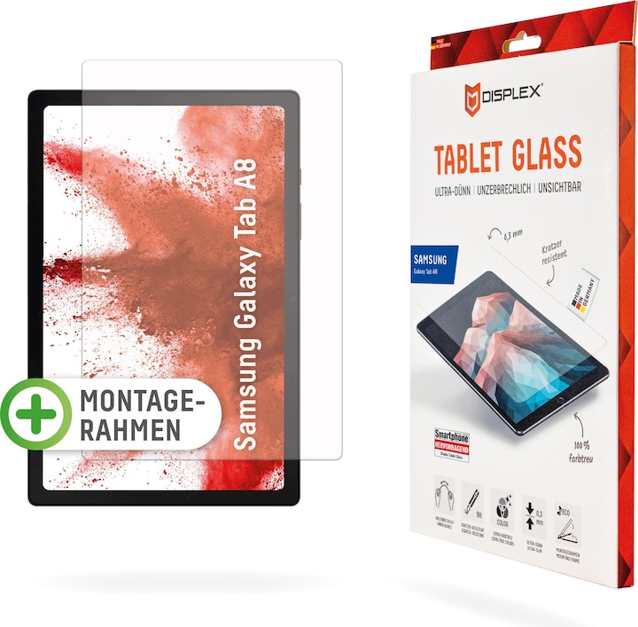 Immagine prodotto Displex Tablet Glass, Tablet Schutzglas (1 Pezzo/i, Galaxy Tab A8)
