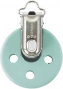Actual product image Rayher Wood clip FSC 100%, 37mm ø, mint green, 1 piece