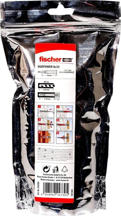 Produktbild Fischer Duopower (240 Stk.)