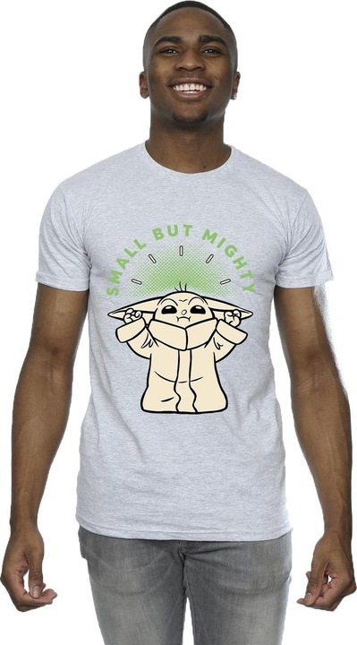 Immagine prodotto Star Wars The Mandalorian Small But Mighty Grogu Maglietta Uomo (S)