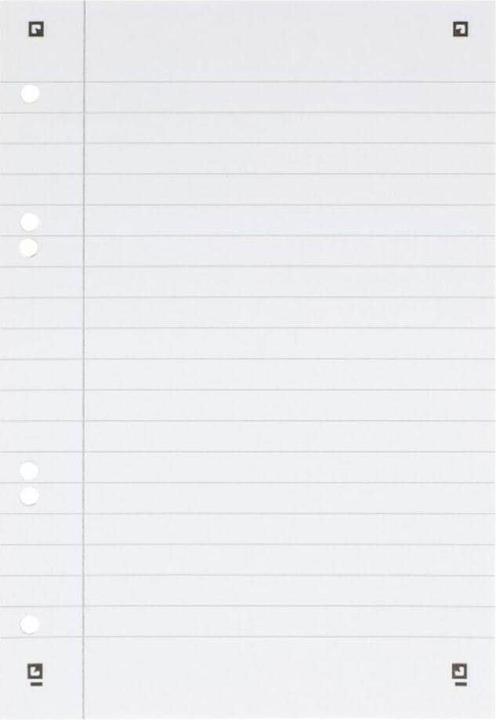 Actual product image Oxford College notebook (A5, Lined, Hardcover)