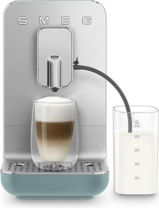 Image du produit Smeg BCC13EGMEU Machine à café espresso avec fonction lait Vert émeraude